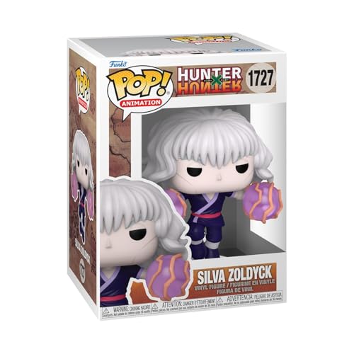 Funko Pop! Animation: HxH - Silva Zoldyck - Hunter X Hunter (HXH) - Vinyl-Sammelfigur - Geschenkidee - Offizielle Handelswaren - Spielzeug Für Kinder und Erwachsene - Anime Fans von Funko