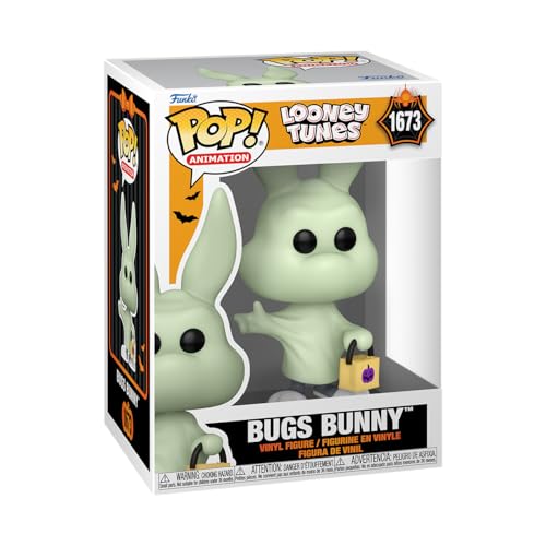 Funko Pop! Animation: LTH – Bugs Bunny - (Ghost) ​ - Looney Tunes - Vinyl-Sammelfigur - Geschenkidee - Offizielle Handelswaren - Spielzeug Für Kinder und Erwachsene - TV Fans von Funko