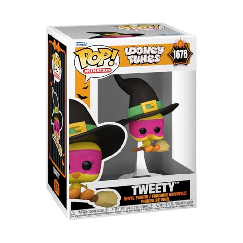 Funko Pop! Animation: LTH – Tweety Bird - (Witch​) - Tweety - Looney Tunes - Vinyl-Sammelfigur - Geschenkidee - Offizielle Handelswaren - Spielzeug Für Kinder und Erwachsene - TV Fans von Funko