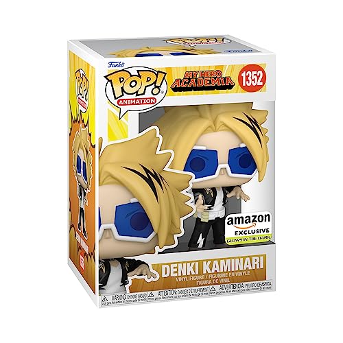 Funko Pop! Animation: MHA - Kaminari Denki - Leuchtet Im Dunkeln - My Hero Academia - Amazon-Exklusiv - Vinyl-Sammelfigur - Geschenkidee - Offizielle Handelswaren - Anime Fans von Funko