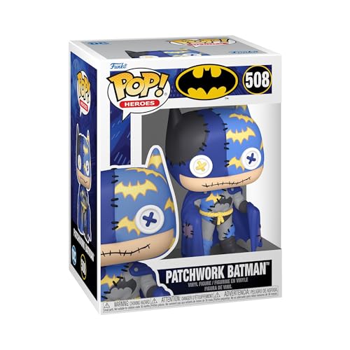 Funko Pop! Animation: ​Patchwork - Batman​ - DC Comics - Vinyl-Sammelfigur - Geschenkidee - Offizielle Handelswaren - Spielzeug Für Kinder und Erwachsene - Comic Books Fans von Funko