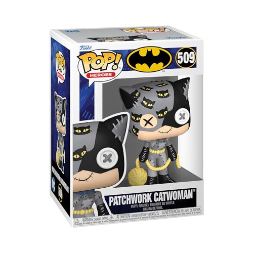 Funko Pop! Animation: Patchwork – Catwoman​ - DC Comics - Vinyl-Sammelfigur - Geschenkidee - Offizielle Handelswaren - Spielzeug Für Kinder und Erwachsene - Comic Books Fans von Funko