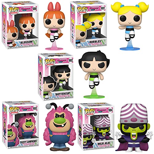 Funko Pop! Animation: Powerpuff Girls Collectible Vinyl Figures, 3.75" (Set of 5) von Funko