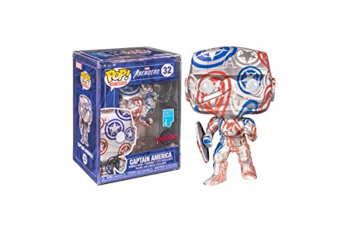 Funko Pop! Art Serie: Marvel Avengers - Captain America (Special Edition), One Size von Funko