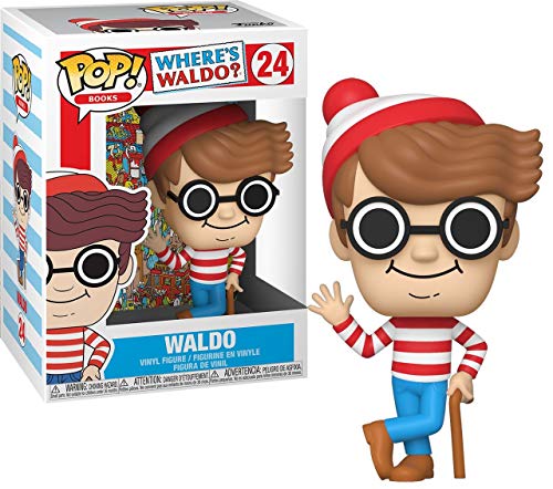 Funko Pop! Books Waldo - Where's Waldo - Wo Ist Walter? - Vinyl-Sammelfigur - Geschenkidee - Offizielle Handelswaren - Spielzeug Für Kinder und Erwachsene - Cartoons Fans - Modellfigur Für Sammler von Funko