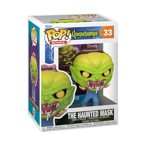 Funko Pop! Books: GBS– The Haunted Mask - Goosebumps - Vinyl-Sammelfigur - Geschenkidee - Offizielle Handelswaren - Spielzeug Für Kinder und Erwachsene - Movies Fans - Modellfigur Für Sammler Funko Pop! Books: GBS– The Haunted Mask - Goosebumps - Vinyl-Sammelfigur - Geschenkidee - Offizielle Handelswaren - Spielzeug Für Kinder und Erwachsene - Movies Fans - Modellfigur Für Sammler von Funko