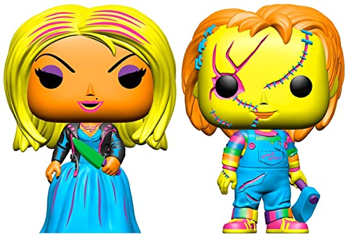 Funko Pop! Bride of Chucky: Chucky & Tiffany Blacklight Hot Topic Exclusive 2-Pack von Funko