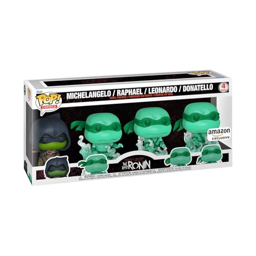 Funko Pop! Comics: Teenage Mutant Ninja Turtles - Brothers 4PK - TMNT Comics- Amazon-Exklusiv - Vinyl-Sammelfigur - Geschenkidee - Offizielle Handelswaren - Spielzeug Für Kinder und Erwachsene von Funko