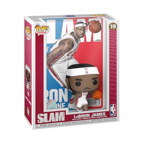 Funko Pop! Couverture NBA: SLAM - Lebron James - Figur En Vinyle à Collectionner - Spielzeug für Kinder und Erwachsene - Fans de Sport - Figur Modèle Pour Les CollectionNeurs et Affithage von Funko