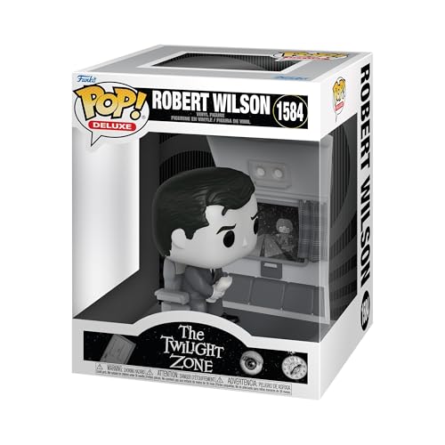 Funko Pop! Deluxe TV: TZ 1959 – Mr. Robert Wilson - Twilight Zone 1959 - Vinyl-Sammelfigur - Geschenkidee - Offizielle Handelswaren - Spielzeug Für Kinder und Erwachsene - TV Fans von Funko