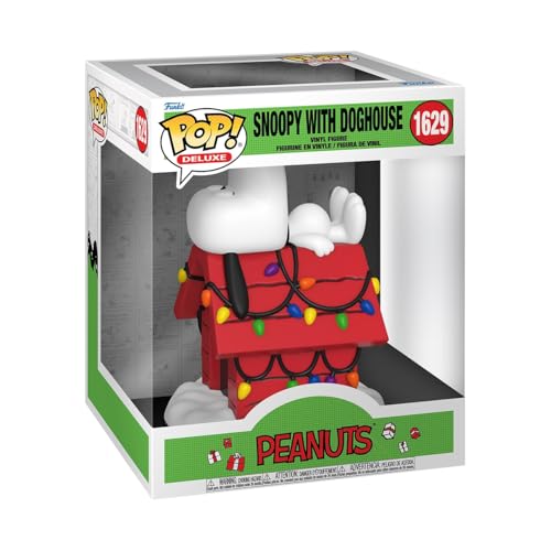 Funko Pop! Deluxe: ACBC– Snoopy & Doghouse - Peanuts TV Specials - Vinyl-Sammelfigur - Geschenkidee - Offizielle Handelswaren - Spielzeug Für Kinder und Erwachsene - TV Fans - Modellfigur Für Sammler von Funko