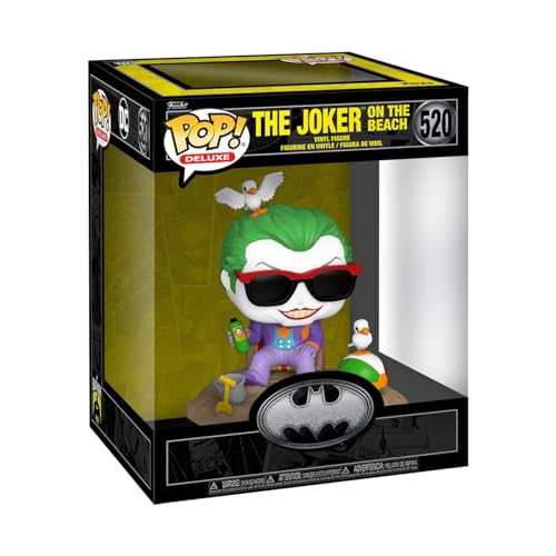 Funko Pop! Deluxe: BM 85th - The Joker - (Beach) - Batman 1989 - Vinyl-Sammelfigur - Geschenkidee - Offizielle Handelswaren - Spielzeug Für Kinder und Erwachsene - Movies Fans von Funko