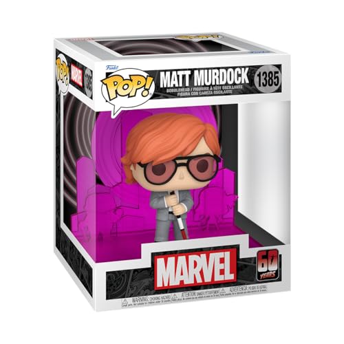 Funko Pop! Deluxe: Dd 60th– Matt Murdock mit Radar - Daredevil - Marvel Comics - Vinyl-Sammelfigur - Geschenkidee - Offizielle Handelswaren - Spielzeug Für Kinder und Erwachsene von Funko