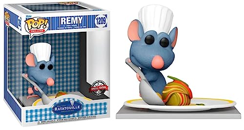 Funko Pop! Deluxe: Disney - Remy mit Ratatouille - Vinyl-Sammelfigur - Geschenkidee - Offizielle Handelswaren - Spielzeug Für Kinder und Erwachsene - Movies Fans - Modellfigur Für Sammler von Funko