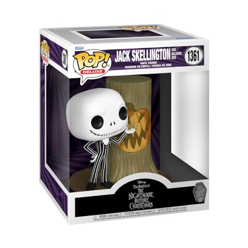 Funko Pop! Deluxe: Disney The Nightmare Before Christmas 30th - Jack Skellington mit H.Town Door - Vinyl-Sammelfigur - Geschenkidee - Offizielle Handelswaren - Spielzeug Für Kinder und Erwachsene von Funko