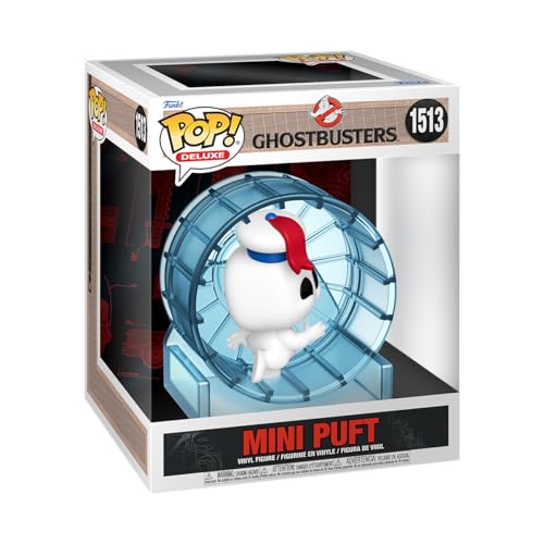 Funko Pop! Deluxe: Ghostbusters - (2024) - Mini Puft in Wheel - Figur en Vinyle à Collectionner - - Spielzeug für Kinder und Erwachsene - Filmfans - Figur Modèle Pour CollectionNeurs von Funko