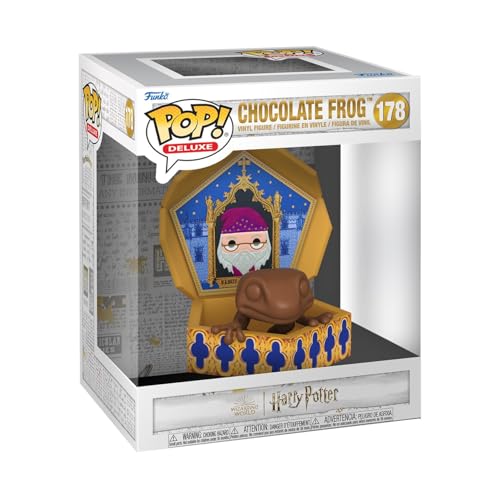 Funko Pop! Deluxe: Harry Potter 6 - Chocolate Frog- Vinyl-Sammelfigur - Geschenkidee - Offizielle Handelswaren - Spielzeug Für Kinder und Erwachsene - Movies Fans - Modellfigur Für Sammler Funko Pop! Deluxe: Harry Potter 6 - Chocolate Frog- Vinyl-Sammelfigur - Geschenkidee - Offizielle Handelswaren - Spielzeug Für Kinder und Erwachsene - Movies Fans - Modellfigur Für Sammler von Funko