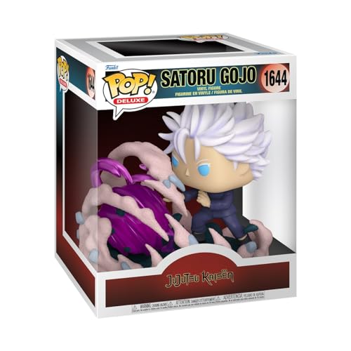 Funko Pop! Deluxe: JJK - Satoru Gojo - (HT: Purple) - Jujutsu Kaisen - Vinyl-Sammelfigur - Geschenkidee - Offizielle Handelswaren - Spielzeug Für Kinder und Erwachsene - Anime Fans von Funko