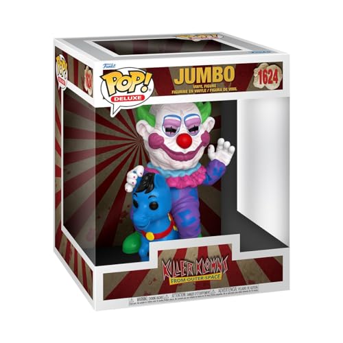 Funko Pop! Deluxe: KKOS - Jumbo - Killer Klowns from Outer Space - Vinyl-Sammelfigur - Geschenkidee - Offizielle Handelswaren - Spielzeug Für Kinder und Erwachsene - Movies Fans von Funko