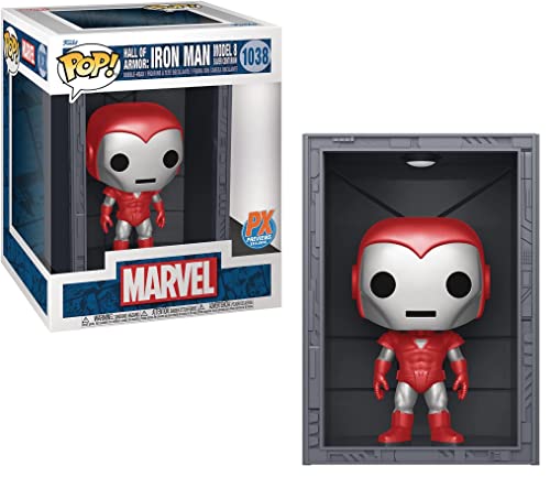 Funko Pop! Deluxe: Marvel HOA - Iron Man - MK8 SlvrCenturion - Metallisch - Vinyl-Sammelfigur - Geschenkidee - Offizielle Handelswaren - Spielzeug Für Kinder und Erwachsene - Movies Fans von Funko