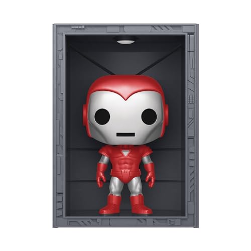 Funko Pop! Deluxe: Marvel HOA - Iron Man - MK8 SlvrCenturion - Metallisch - Vinyl-Sammelfigur - Geschenkidee - Offizielle Handelswaren - Spielzeug Für Kinder und Erwachsene - Movies Fans von Funko