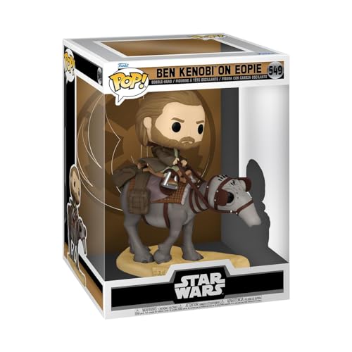 Funko Pop! Deluxe: Obi-Wan Kenobi - Star Wars - Vinyl-Sammelfigur - Geschenkidee - Offizielle Handelswaren - Spielzeug Für Kinder und Erwachsene - TV Fans - Modellfigur Für Sammler und Display von Funko