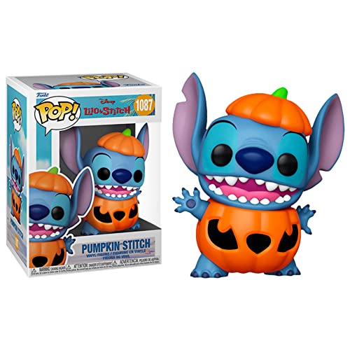 Funko Pop Disney Stitch Pumpkin #1087 – Exclusive Special Edition Pop Figuren, 1989, One Size von Funko