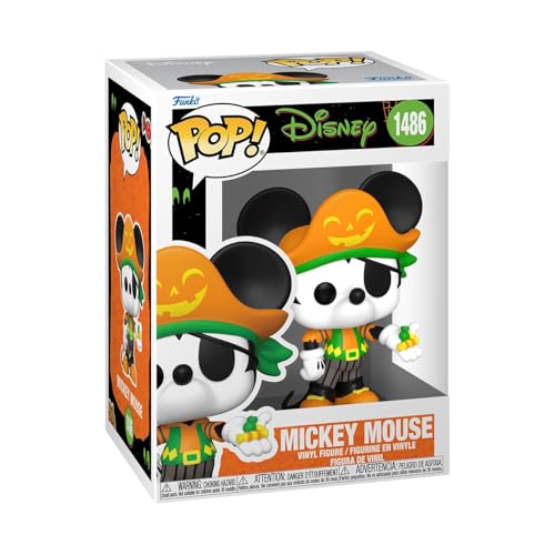 Funko Pop! Disney: Halloween - Pirate Mickey Mouse - Vinyl-Sammelfigur - Geschenkidee - Offizielle Handelswaren - Spielzeug Für Kinder und Erwachsene - Movies Fans - Modellfigur Für Sammler von Funko