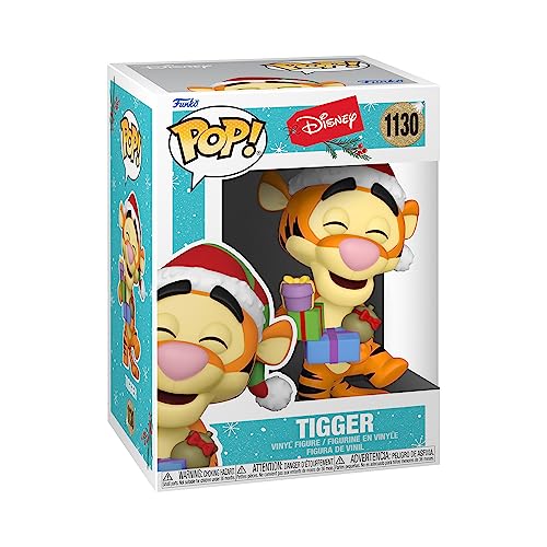 Funko Pop! Disney: Holiday 2021- Tigger - Vinyl-Sammelfigur - Geschenkidee - Offizielle Handelswaren - Spielzeug Für Kinder und Erwachsene - Movies Fans - Modellfigur Für Sammler und Display von Funko