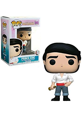 Funko Pop! Disney: Little Mermaid - Prince Eric & Max - Vinyl-Sammelfigur - Geschenkidee - Offizielle Handelswaren - Spielzeug Für Kinder und Erwachsene - Movies Fans - Modellfigur Für Sammler von Funko