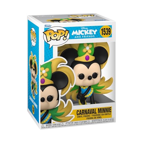 Funko Pop! Disney: MAtW - Carnaval Minnie Mouse - Vinyl-Sammelfigur - Geschenkidee - Offizielle Handelswaren - Spielzeug Für Kinder und Erwachsene - Movies Fans - Modellfigur Für Sammler und Display von Funko