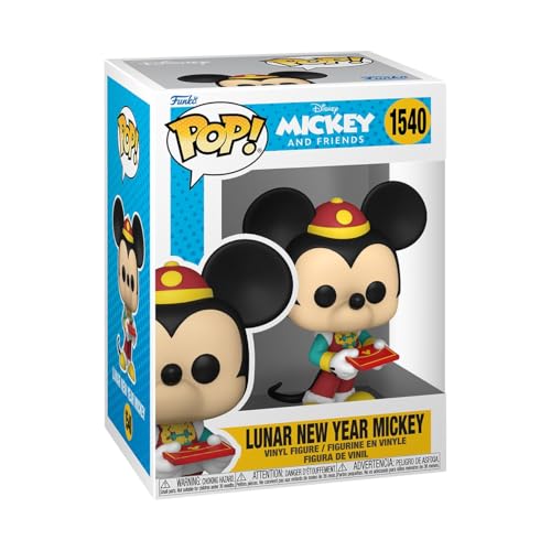 Funko Pop! Disney: MAtW - Lunar New Year Mickey Mouse - Vinyl-Sammelfigur - Geschenkidee - Offizielle Handelswaren - Spielzeug Für Kinder und Erwachsene - Movies Fans - Modellfigur Für Sammler von Funko