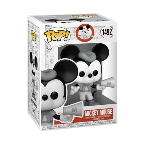 Funko Pop! Disney: Mickey Mouse Club - Mickey (Schwarz und Weiß) von Funko