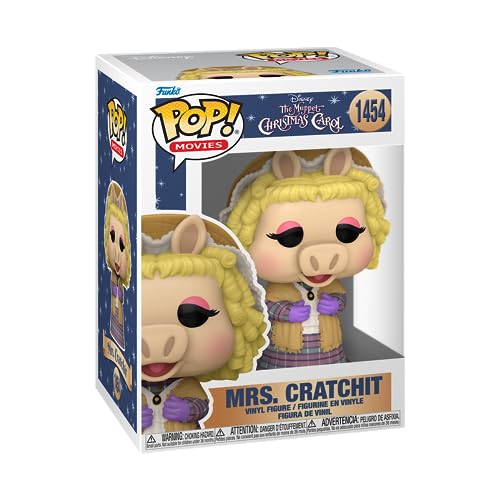 Funko Pop! Disney: The Muppet Christmas Carol - Miss Piggy - The Muppets - Vinyl-Sammelfigur - Geschenkidee - Offizielle Handelswaren - Spielzeug Für Kinder und Erwachsene - Movies Fans von Funko