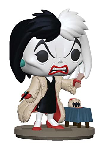 Funko Pop! Disney: Villains - Cruella De Vil - Disney Villains - Vinyl-Sammelfigur - Geschenkidee - Offizielle Handelswaren - Spielzeug Für Kinder und Erwachsene - Movies Fans von Funko