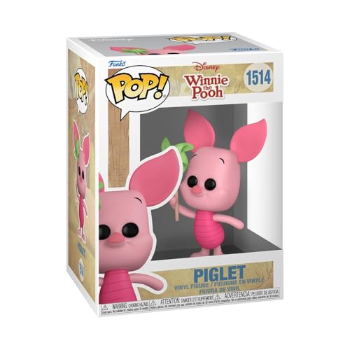 Funko Pop! Disney: WTP - Piglet - Winnie The Pooh - Vinyl-Sammelfigur - Geschenkidee - Offizielle Handelswaren - Spielzeug Für Kinder und Erwachsene - TV Fans - Modellfigur Für Sammler und Display von Funko