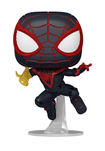 Funko Pop! Games: Miles Morales Classic - Spider-Man - 1/6 Quote Für Seltene Chase-Variantease - Miles Morales Game - Vinyl-Sammelfigur - Geschenkidee - Offizielle Handelswaren - Video Games Fans von Funko