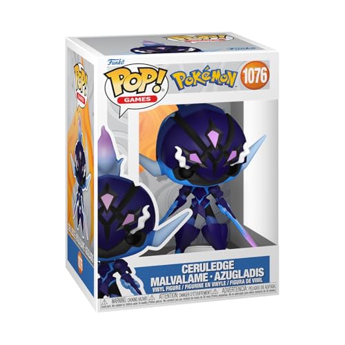 Funko Pop! Games: Pokemon - Ceruledge - Azugladis - Vinyl-Sammelfigur - Geschenkidee - Offizielle Handelswaren - Spielzeug Für Kinder und Erwachsene - Video Games Fans - Modellfigur Für Sammler Funko Pop! Games: Pokemon - Ceruledge - Azugladis - Vinyl-Sammelfigur - Geschenkidee - Offizielle Handelswaren - Spielzeug Für Kinder und Erwachsene - Video Games Fans - Modellfigur Für Sammler von Funko