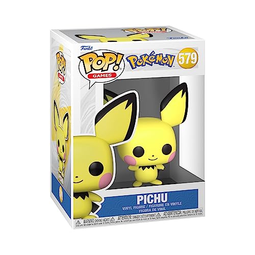 Funko Pop! Games: Pokemon - Pichu - Vinyl-Sammelfigur - Geschenkidee - Offizielle Handelswaren - Spielzeug Für Kinder und Erwachsene - Video Games Fans - Modellfigur Für Sammler und Display von Funko