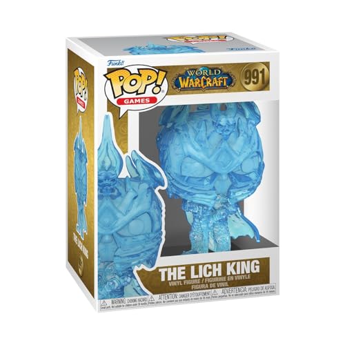 Funko Pop! Games: Warcraft - Lich King - World of Warcraft - Vinyl-Sammelfigur - Geschenkidee - Offizielle Handelswaren - Spielzeug Für Kinder und Erwachsene - Video Games Fans von Funko