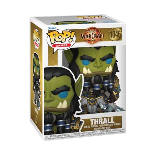 Funko Pop! Games: Wow - Thrall - World of Warcraft - Vinyl-Sammelfigur - Geschenkidee - Offizielle Handelswaren - Spielzeug Für Kinder und Erwachsene - Video Games Fans - Modellfigur Für Sammler von Funko