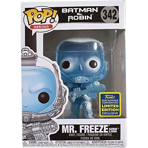 Funko Pop! Heroes: Batman & Robin - Mr. Freeze Glitter Version #342 SDCC 2020 Shared Summer Convention Exclusive Pop Vinyl Figure Rare, Bunt von POP