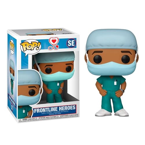 Funko Pop! Heroes: Front Line Worker-Male #2 - Vinyl-Sammelfigur - Geschenkidee - Offizielle Handelswaren - Spielzeug Für Kinder und Erwachsene - Modellfigur Für Sammler und Display Funko Pop! Heroes: Front Line Worker-Male #2 - Vinyl-Sammelfigur - Geschenkidee - Offizielle Handelswaren - Spielzeug Für Kinder und Erwachsene - Modellfigur Für Sammler und Display von Funko
