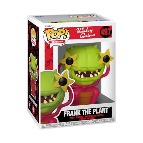 Funko Pop! Heroes: Harley Quinn Animationsserie - Frank The Plantche Comme la Plantte - Figur de Vinyle à Collectionner - Spielzeug für Kinder und Erwachsene von Funko