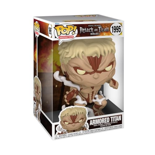 Funko Pop! Jumbo: Attack On Titan - Armored Titan - Vinyl-Sammelfigur - Geschenkidee - Offizielle Handelswaren - Spielzeug Für Kinder und Erwachsene - Anime Fans - Modellfigur Für Sammler und Display Funko Pop! Jumbo: Attack On Titan - Armored Titan - Vinyl-Sammelfigur - Geschenkidee - Offizielle Handelswaren - Spielzeug Für Kinder und Erwachsene - Anime Fans - Modellfigur Für Sammler und Display von Funko
