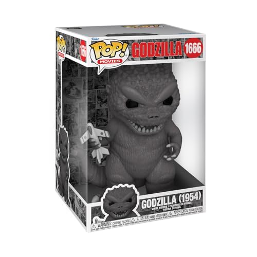 Funko Pop! Jumbo: Godzilla 70th - Godzilla 1954 - Vinyl-Sammelfigur - Geschenkidee - Offizielle Handelswaren - Spielzeug Für Kinder und Erwachsene - Movies Fans - Modellfigur Für Sammler und Display Funko Pop! Jumbo: Godzilla 70th - Godzilla 1954 - Vinyl-Sammelfigur - Geschenkidee - Offizielle Handelswaren - Spielzeug Für Kinder und Erwachsene - Movies Fans - Modellfigur Für Sammler und Display von Funko