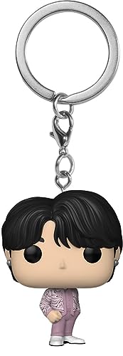 Funko Pop! Keychain: BTS - Jimin - Neuartiger Schlüsselanhänger - Vinyl-Minifigur Zum Sammeln - Strumpffüller - Geschenkidee - Offizielle Handelswaren - Music Fans - Minifigur von Funko