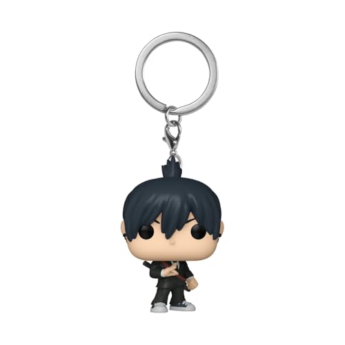 Funko Pop! Keychain: CSM - AKI Hayakawa - Chainsaw Man - Neuartiger Schlüsselanhänger - Vinyl-Minifigur Zum Sammeln - Strumpffüller - Geschenkidee - Offizielle Handelswaren - Anime Fans - Minifigur von Funko