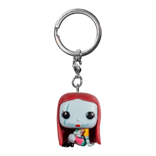 Funko Pop! Keychain: Disney The Nightmare Before Christmas - Sally Sewing - Neuartiger Schlüsselanhänger - Vinyl-Minifigur Zum Sammeln - Strumpffüller - Geschenkidee - Offizielle Handelswaren von Funko