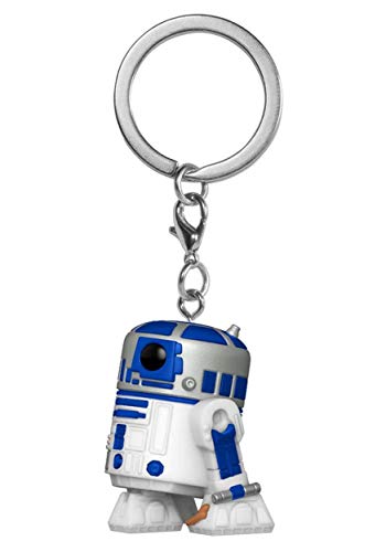 Funko Pop! Keychain: Star Wars - R2-D2 - Neuartiger Schlüsselanhänger - Vinyl-Minifigur Zum Sammeln - Strumpffüller - Geschenkidee - Offizielle Handelswaren - Movies Fans - Minifigur von Funko